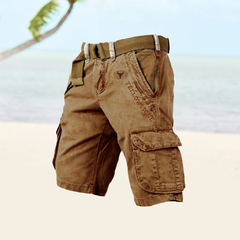 Iman | Pantalones Cortos Cargo Versátiles Para Hombre