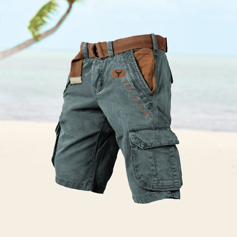 Iman | Pantalones Cortos Cargo Versátiles Para Hombre