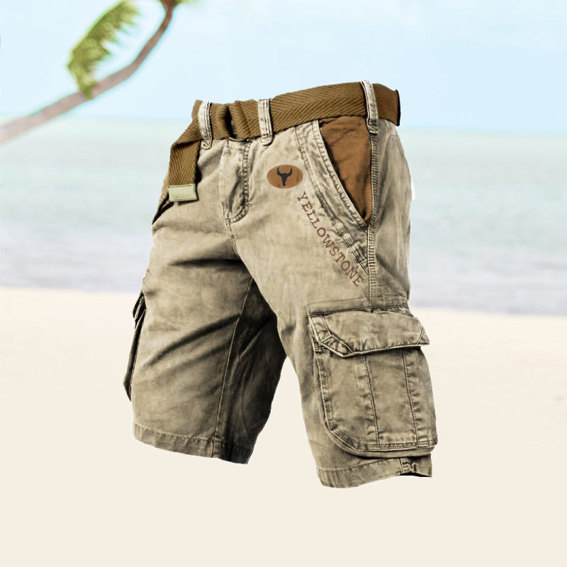 Iman | Pantalones Cortos Cargo Versátiles Para Hombre