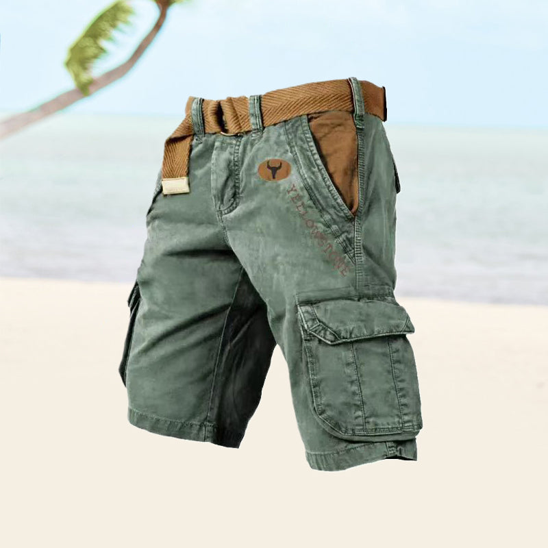 Iman | Pantalones Cortos Cargo Versátiles Para Hombre