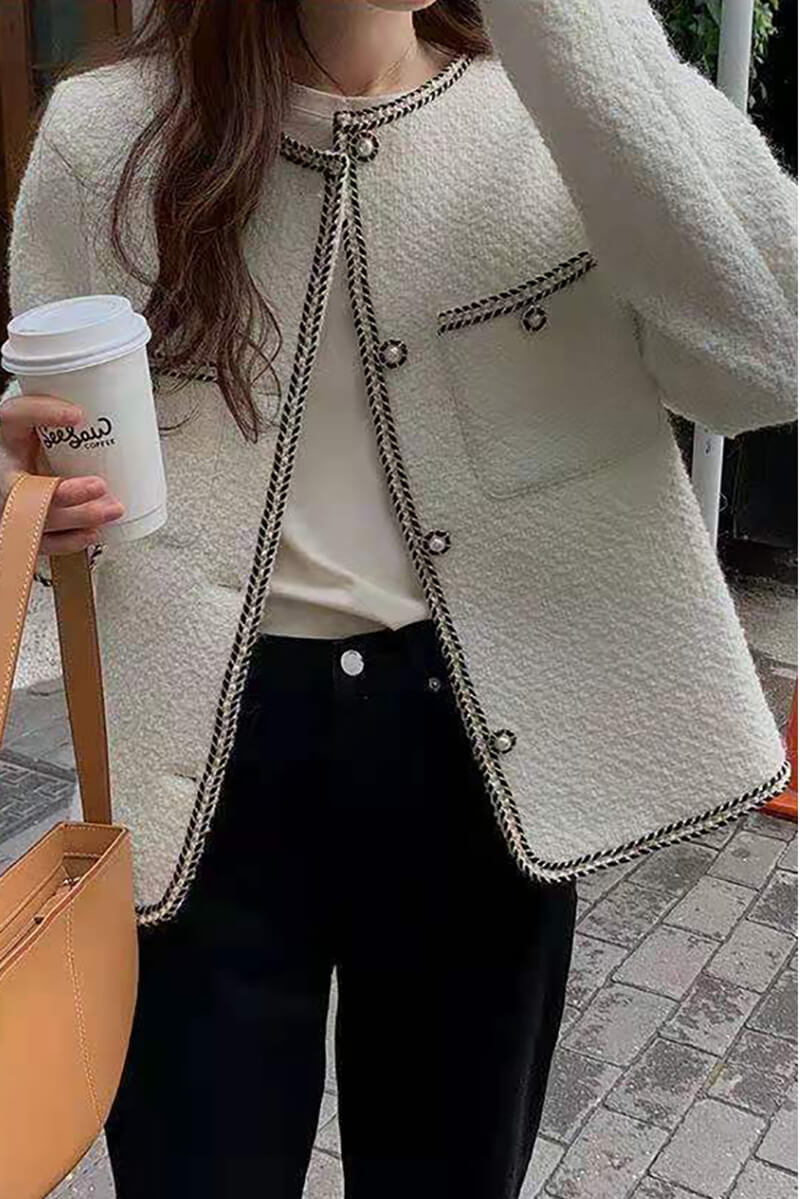 Victoria | Chaqueta De Tweed Bordada