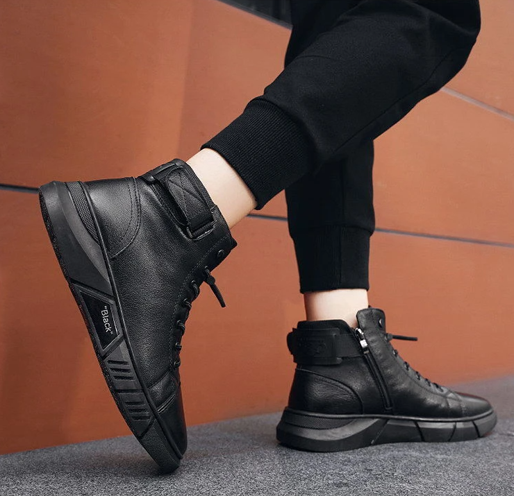 Zapatos De Cuero De Calidad Para Hombre