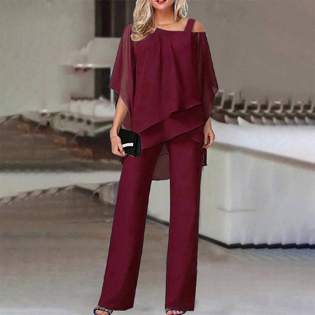 Eva | Elegante Set Dos Piezas Con Hombro Frío