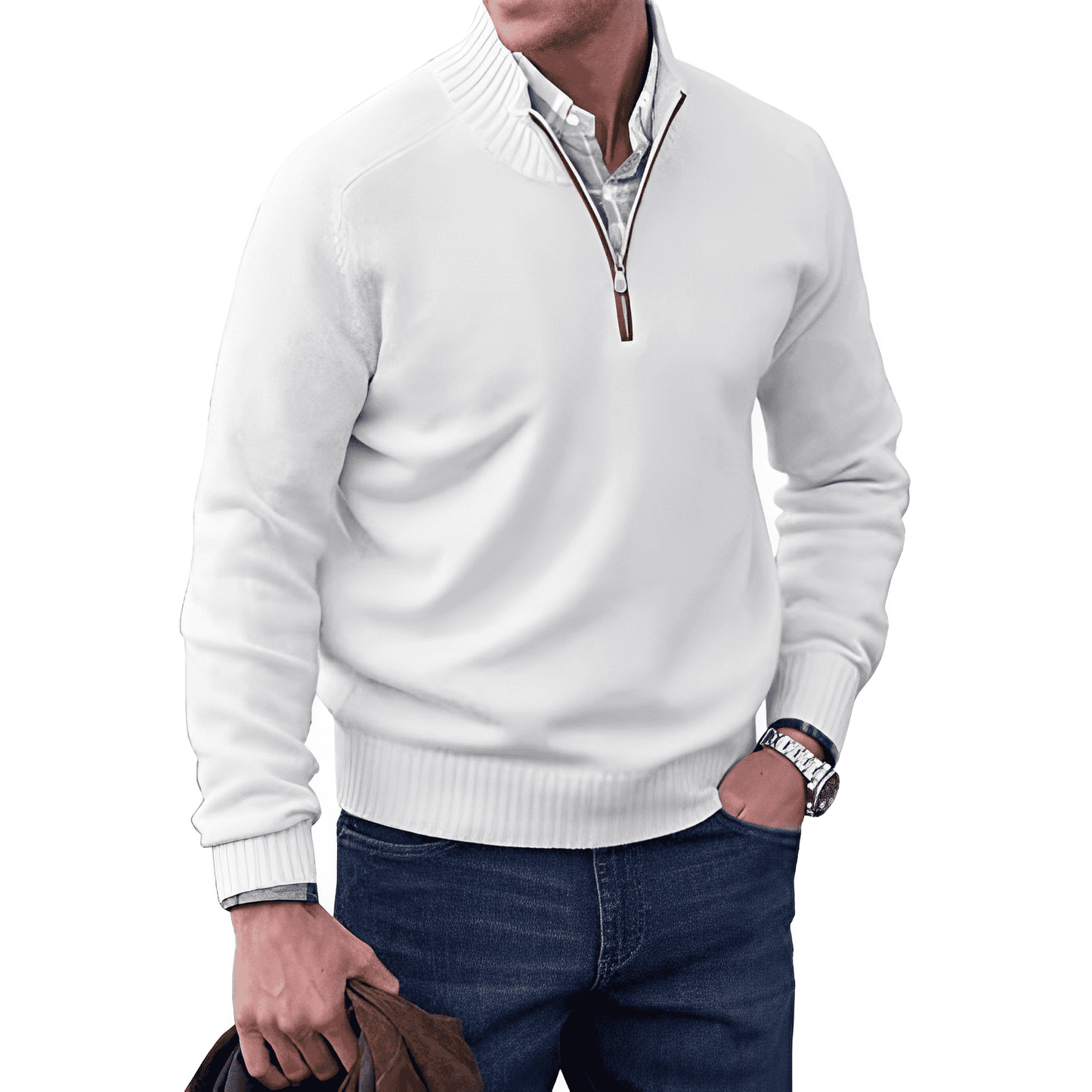 Jones - Elegante Jersey Con Cremallera