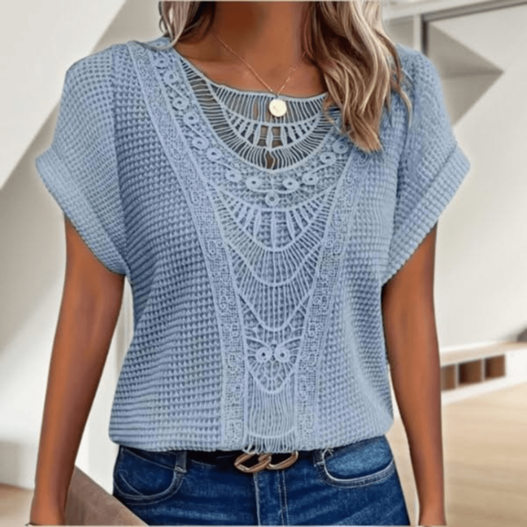 Rowena | Elegante Blusa Estilo Ibiza