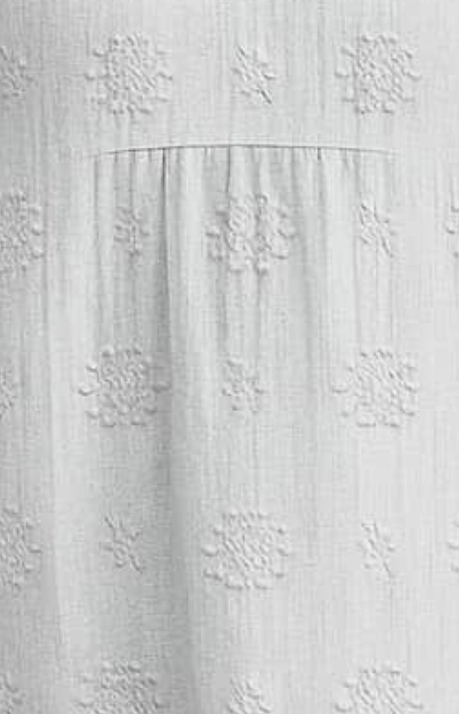 Lina | Vestido Midi Con Bolsillos Y Estampado Tipo Bordado