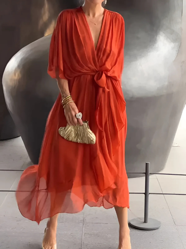 Alinea | Vestido Midi Cruzado