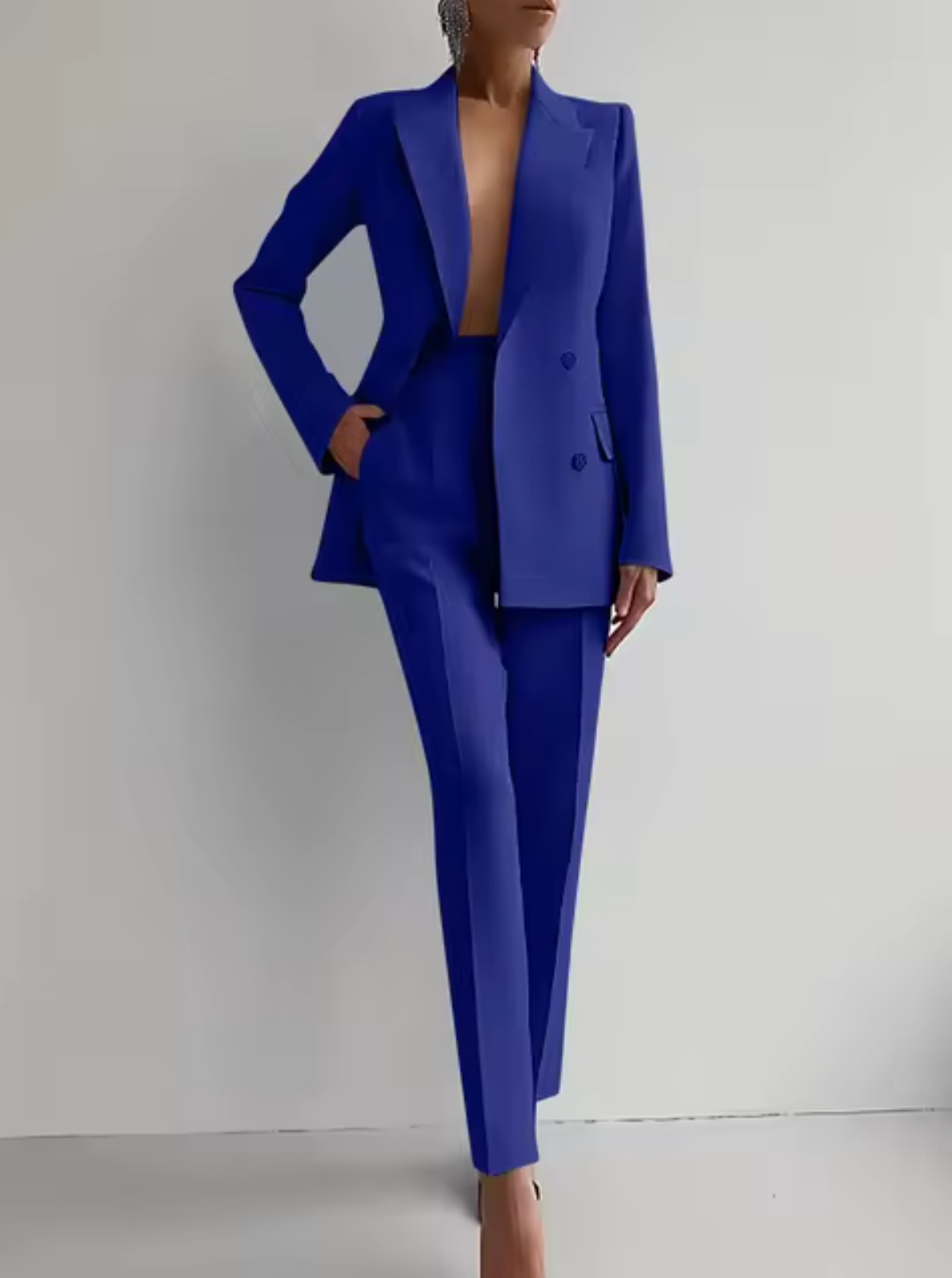 Mariza – Conjunto Blazer y Pantalón De Pinzas