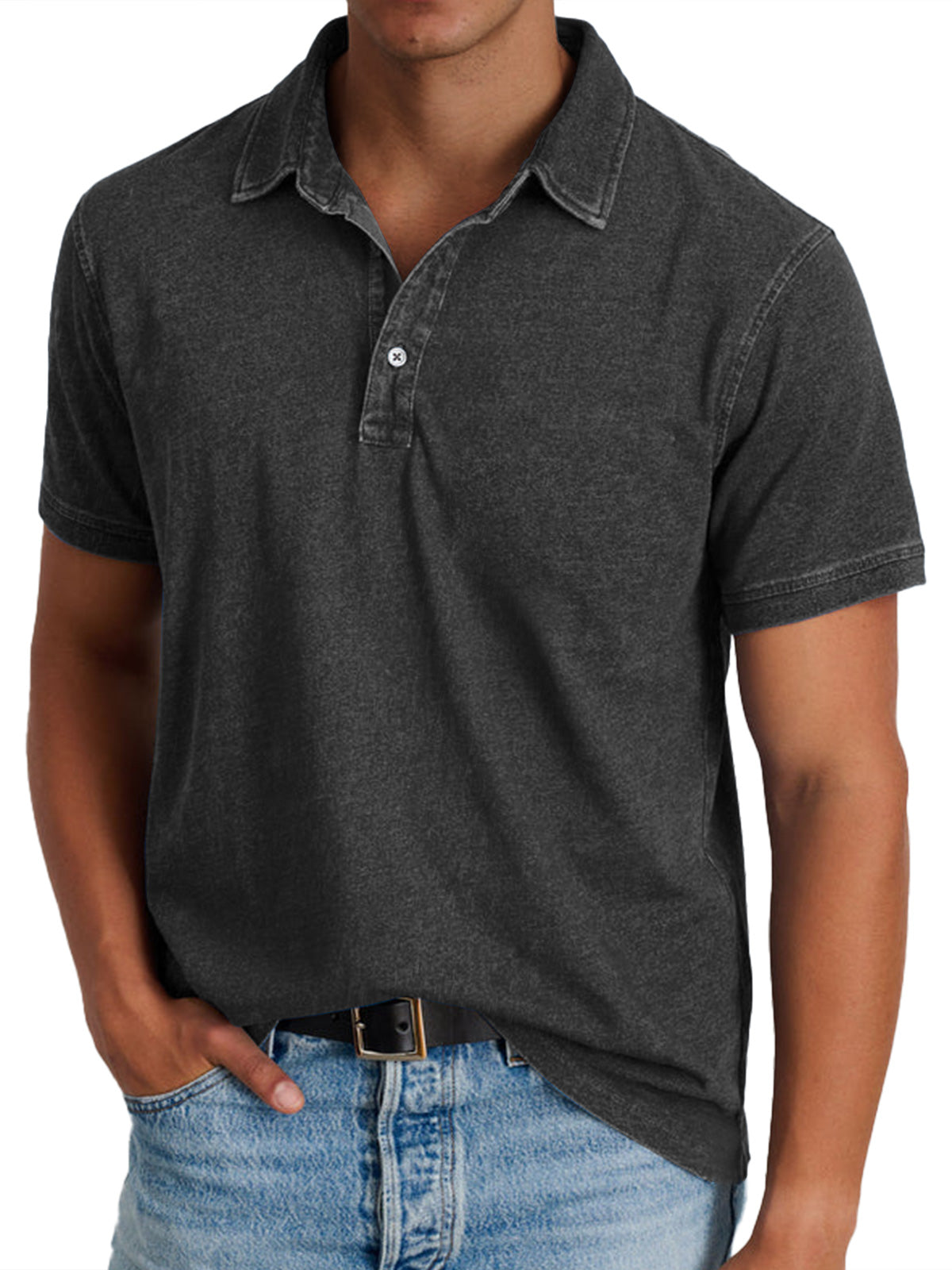 George - Polo De Hombre Con Cuello