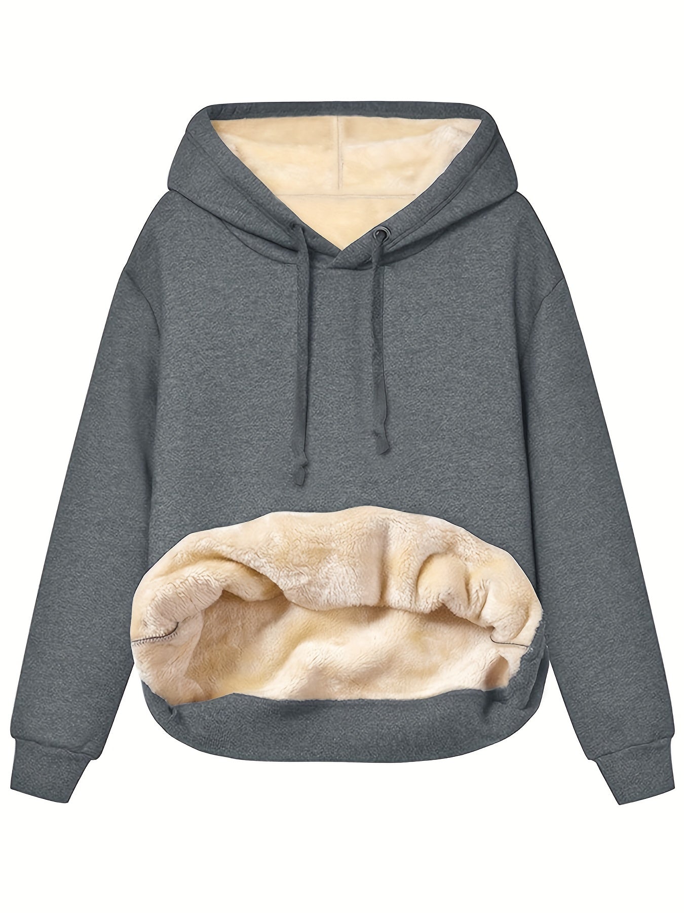 Mera - Sudadera Con Capucha y Forro Polar