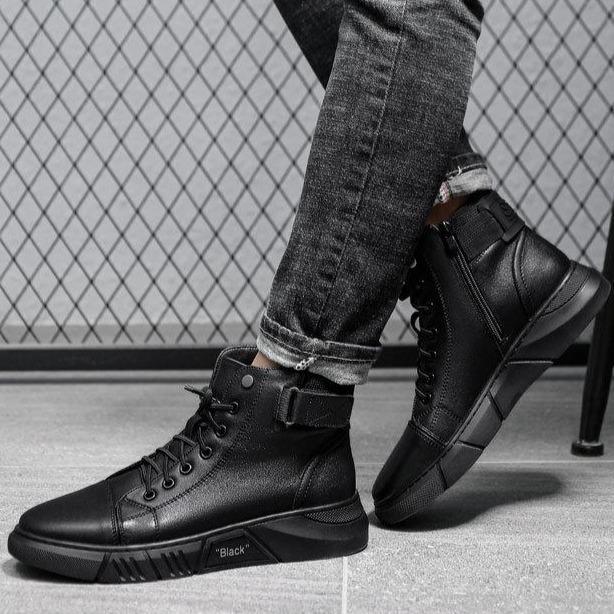 Zapatos De Cuero De Calidad Para Hombre