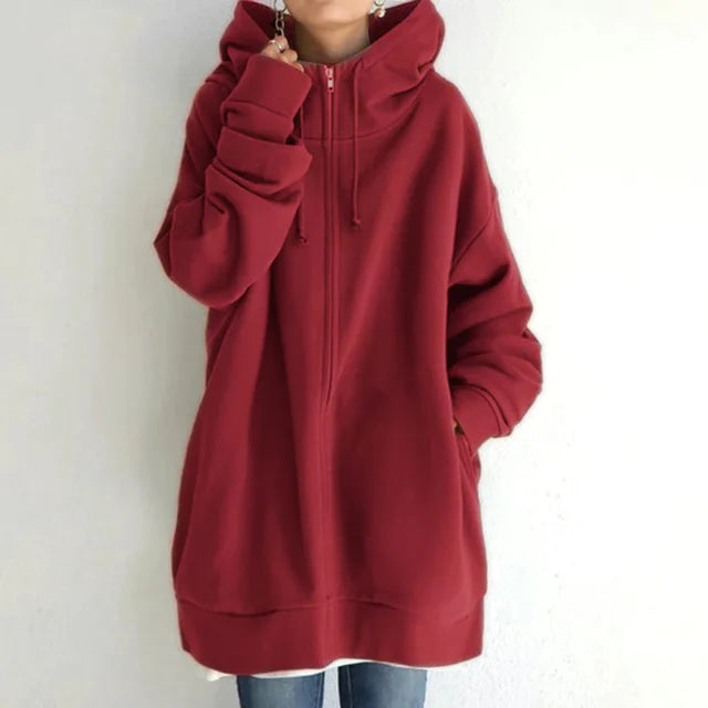 Abrigo Otoñal De Jersey Oversize