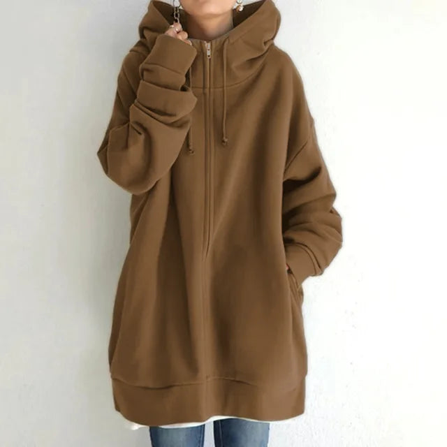 Abrigo Otoñal De Jersey Oversize