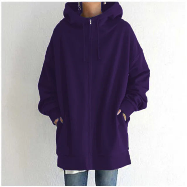 Abrigo Otoñal De Jersey Oversize