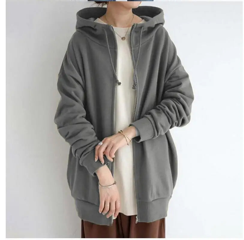 Abrigo Otoñal De Jersey Oversize