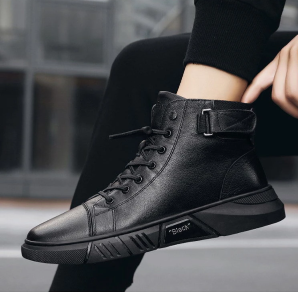 Zapatos De Cuero De Calidad Para Hombre