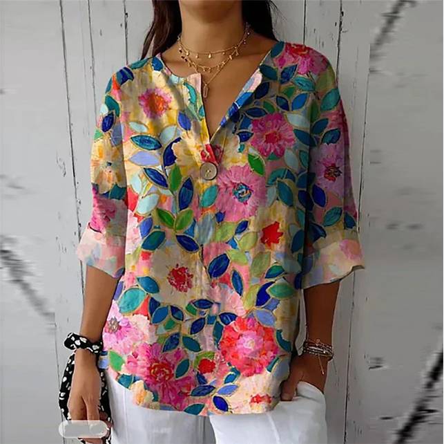 Lena | Elegante Blusa De Verano Para Mujer