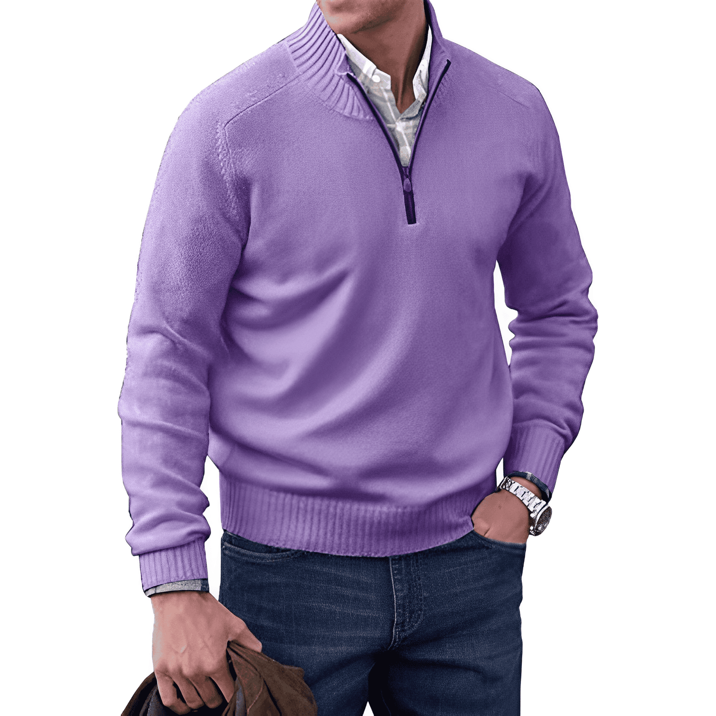 Jones - Elegante Jersey Con Cremallera