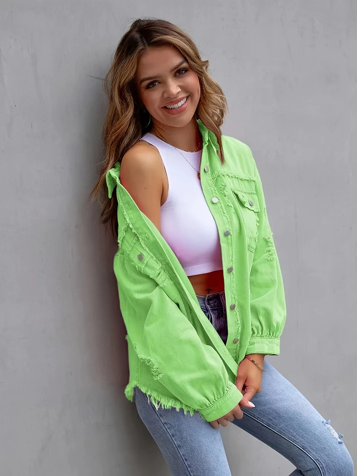 Denim - Chaqueta Vaquera Para Mujer
