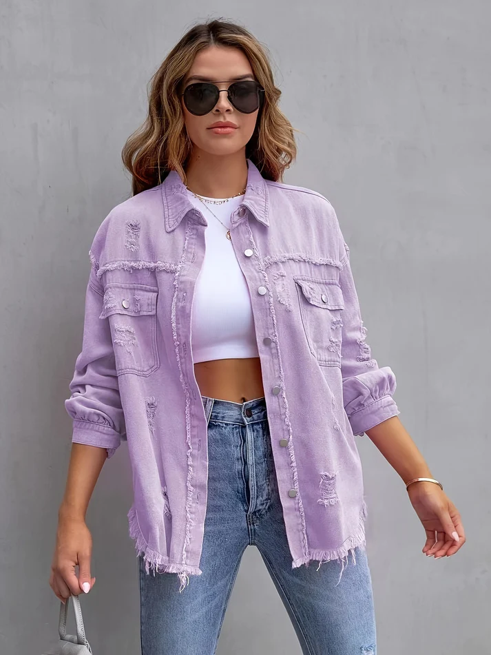 Denim - Chaqueta Vaquera Para Mujer