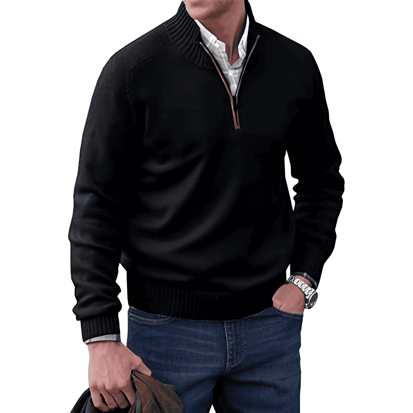 Jones - Elegante Jersey Con Cremallera