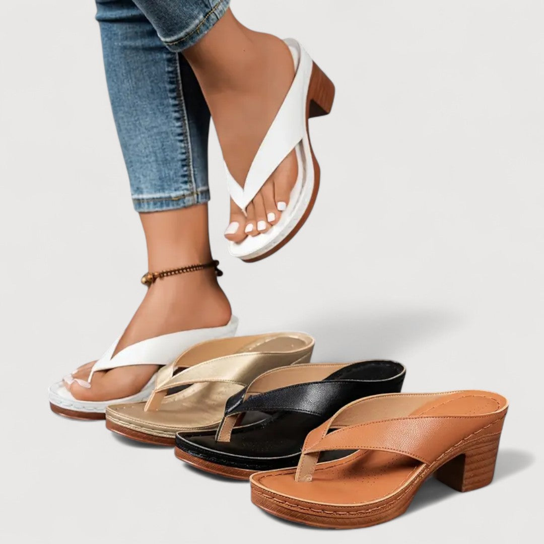 Carmel | Sandalias Con Tacón Elegantes