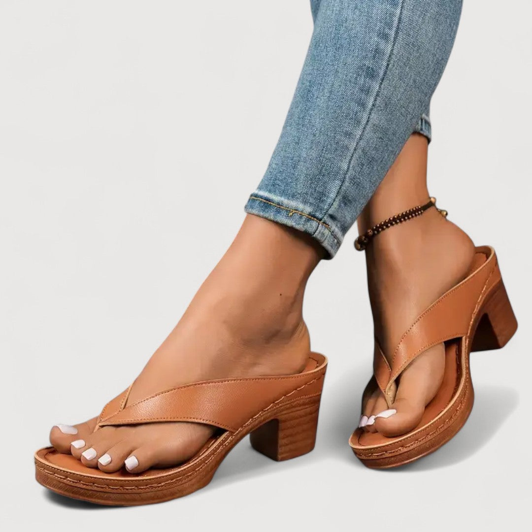 Carmel | Sandalias Con Tacón Elegantes