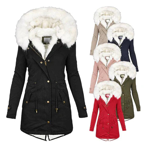 Fien | Abrigo De Invierno De Moda, Largo y Forrado