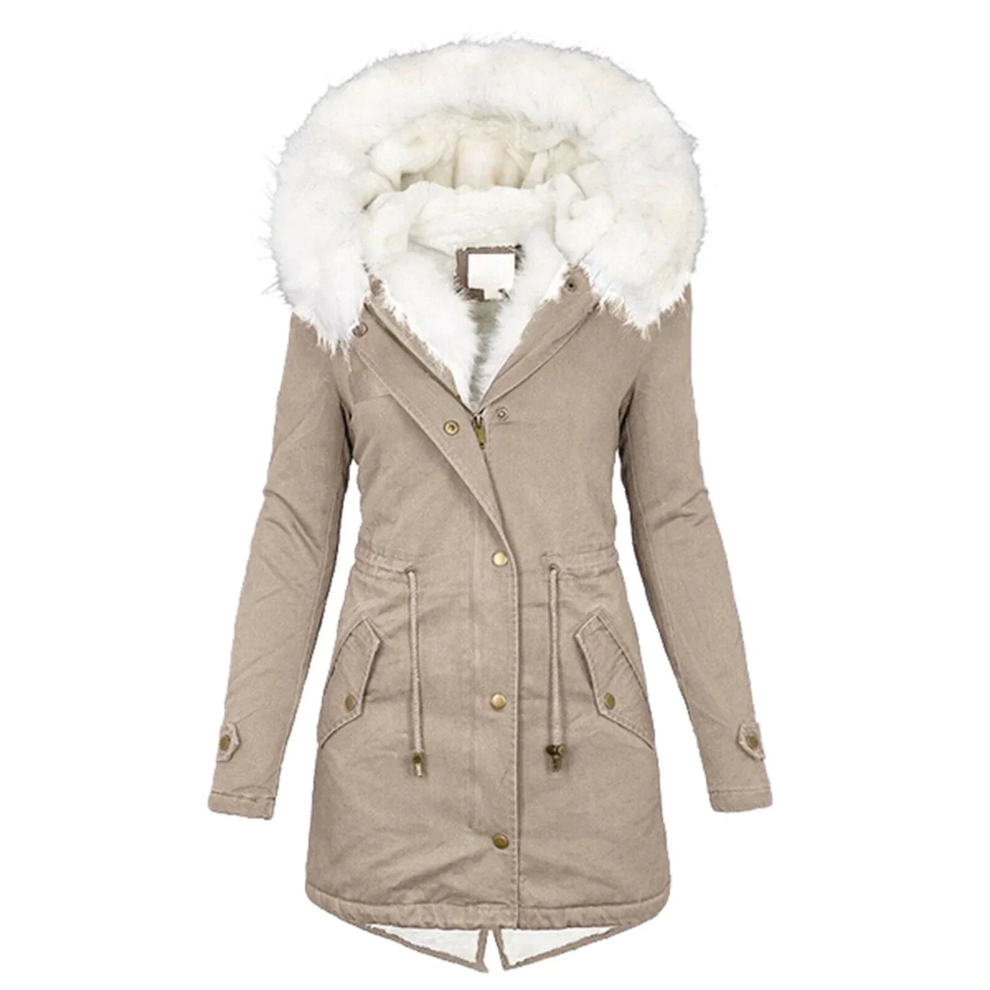 Fien | Abrigo De Invierno De Moda, Largo y Forrado