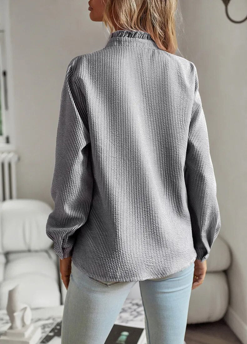 Camisa Mujer Volados