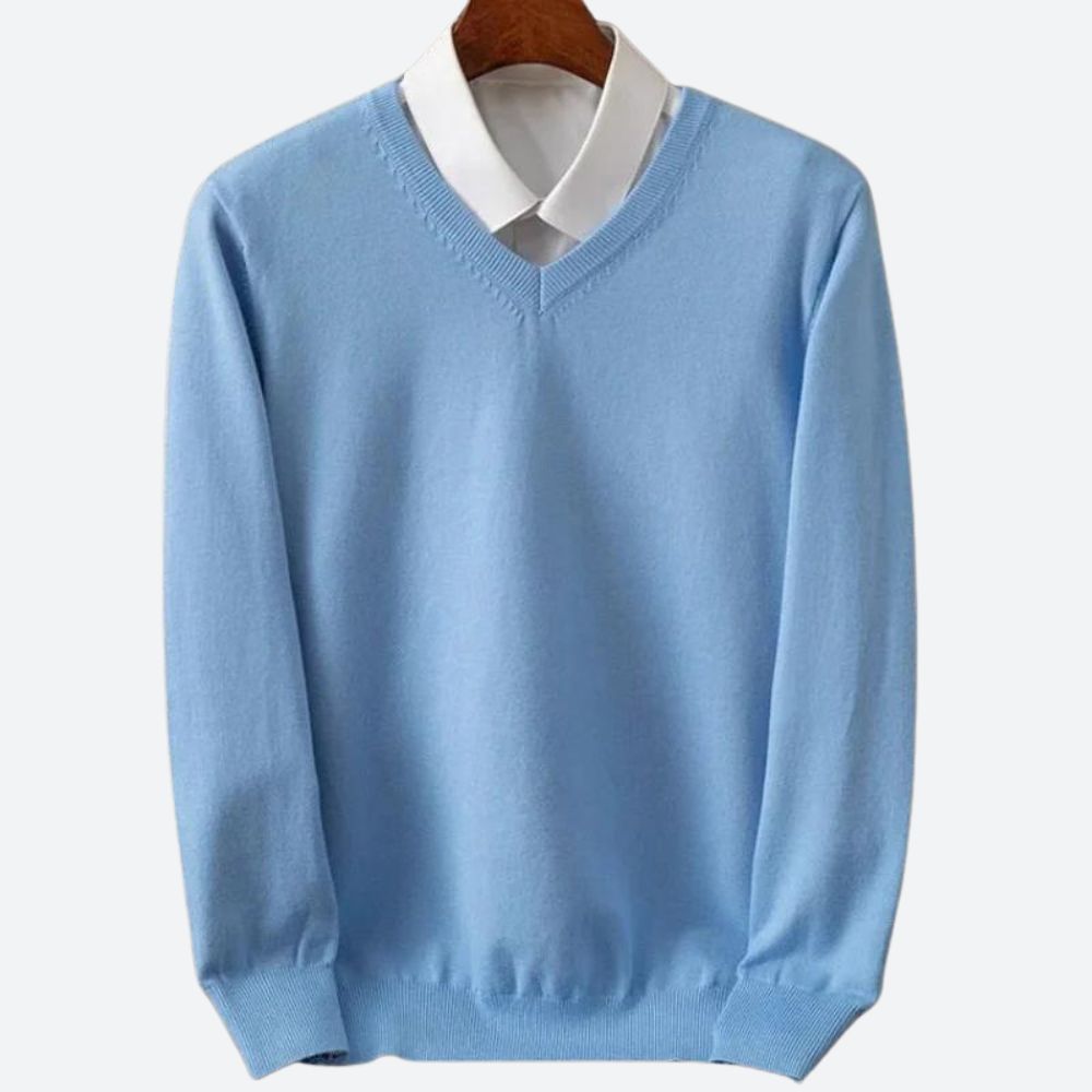 Lucas | Jersey Ccálido Fe Cachemira Para Hombre