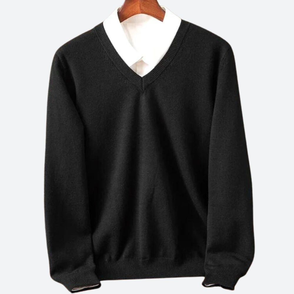 Lucas | Jersey Ccálido Fe Cachemira Para Hombre