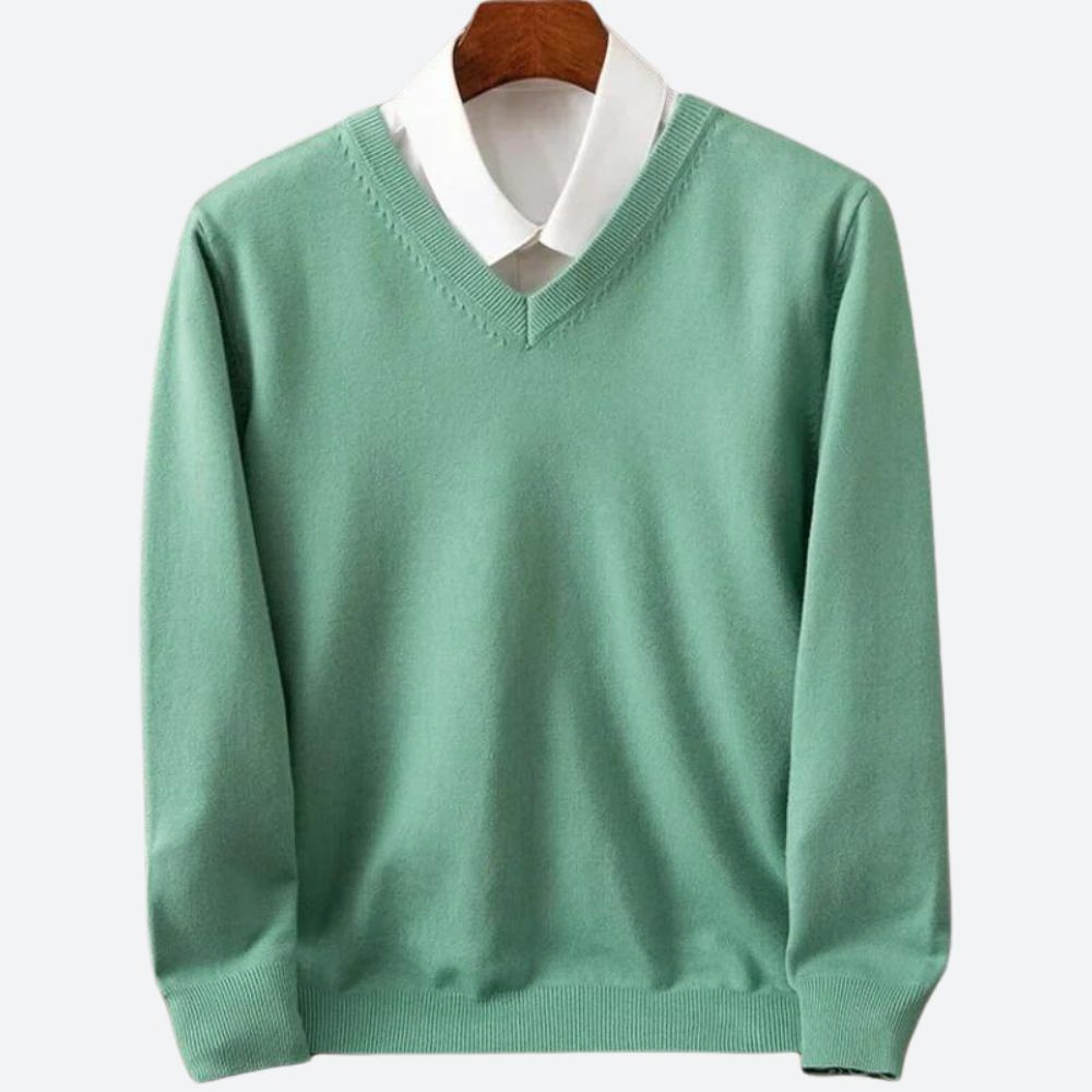 Lucas | Jersey Ccálido Fe Cachemira Para Hombre