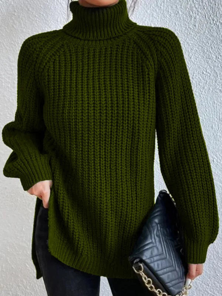 Ondine - Jersey de Punto Con Cuello Alto