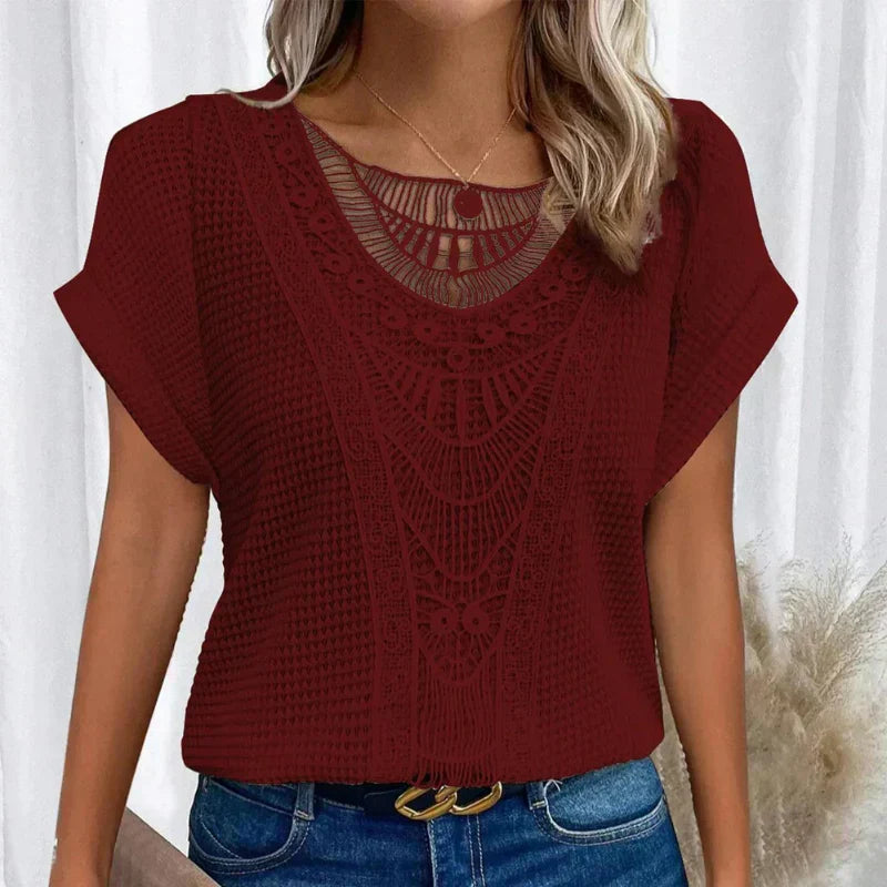 Rowena | Elegante Blusa Estilo Ibiza
