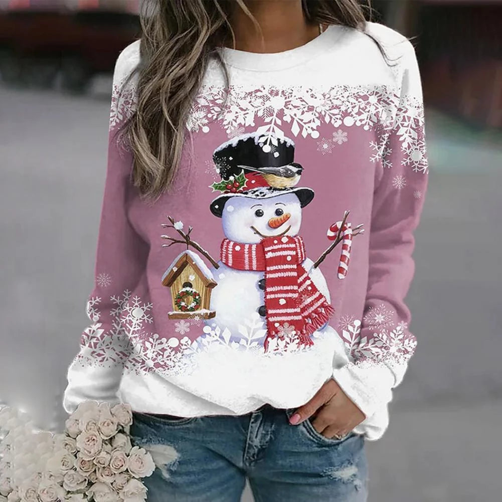 Emma - Jersey de Navidad Con Muñeco de Nieve