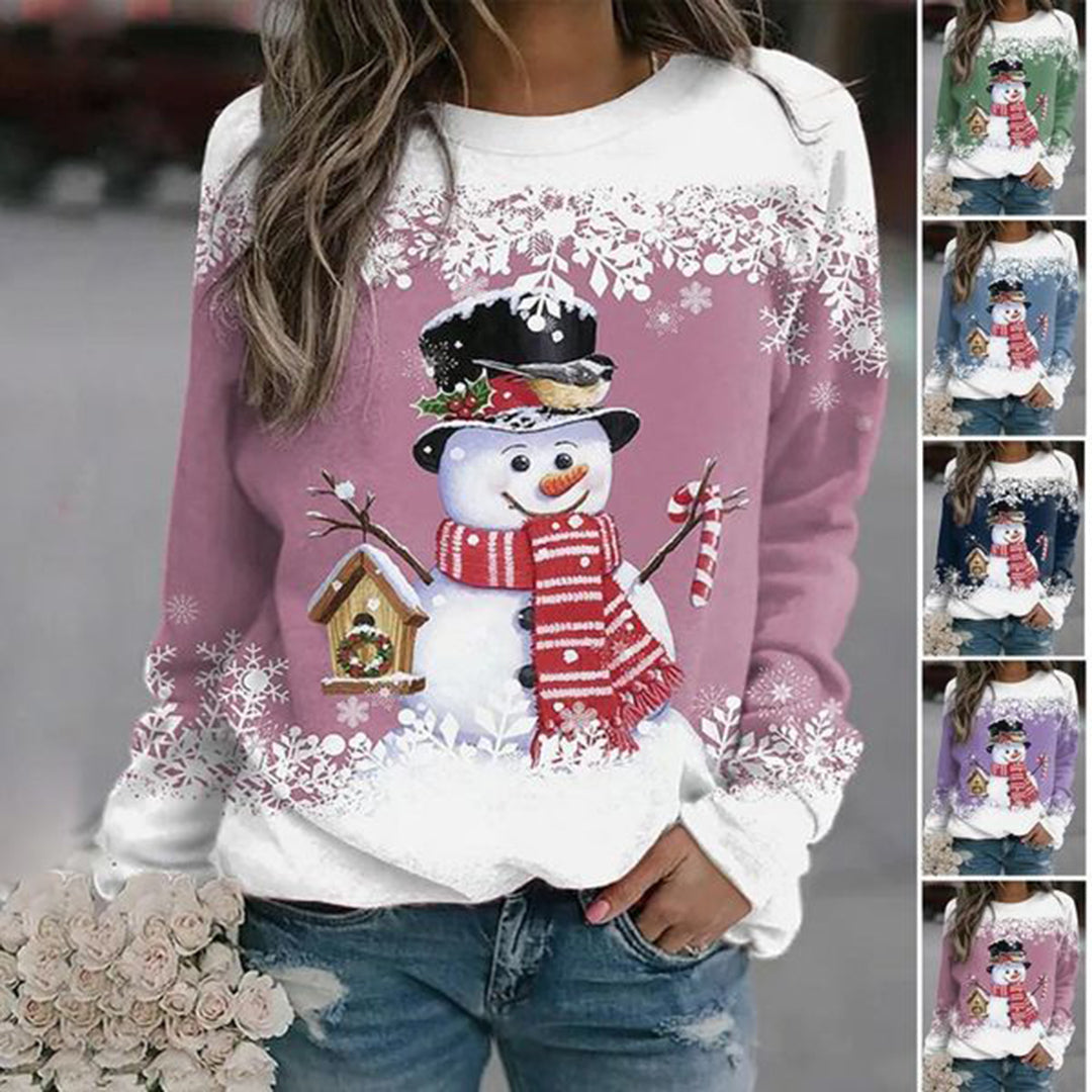 Emma - Jersey de Navidad Con Muñeco de Nieve