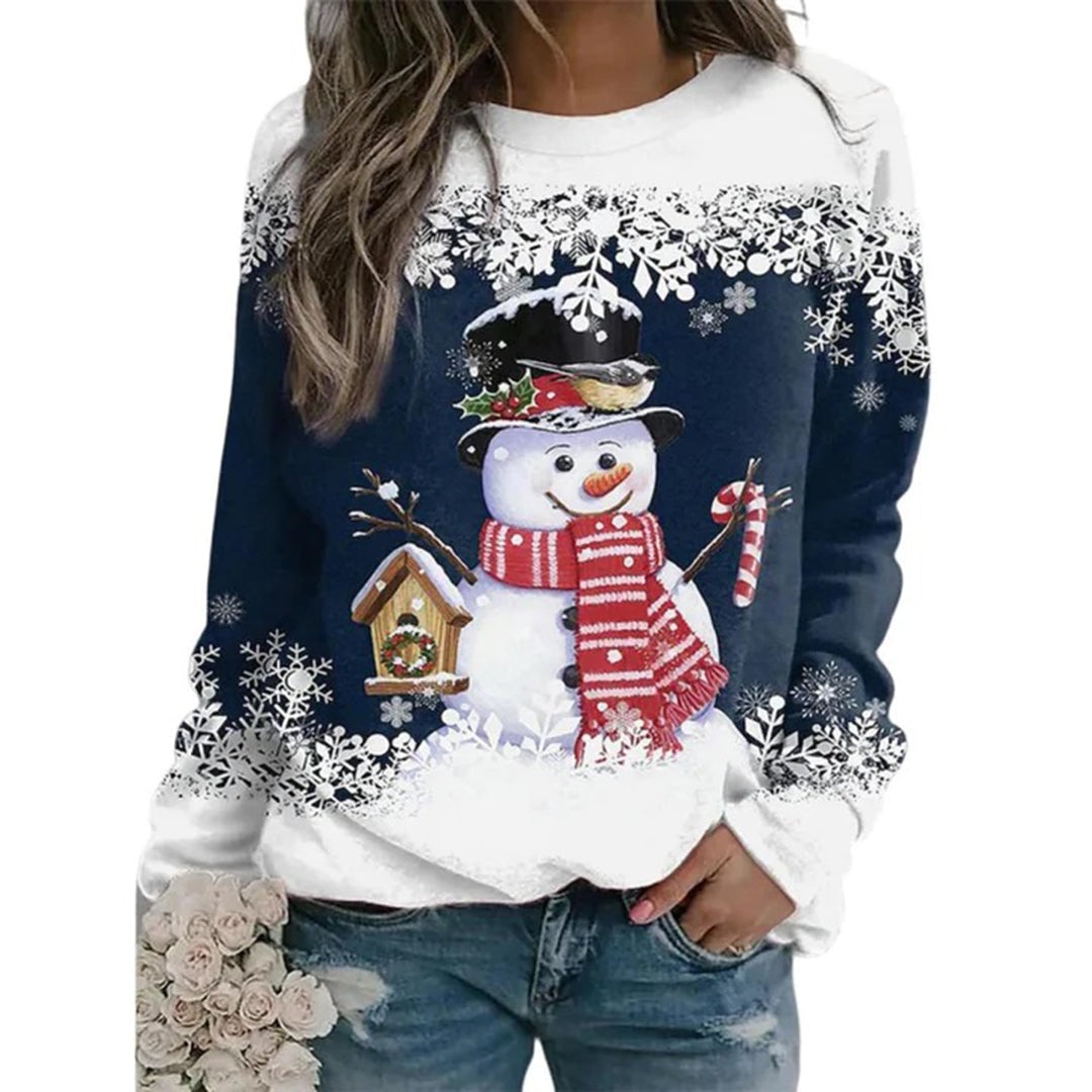 Emma - Jersey de Navidad Con Muñeco de Nieve
