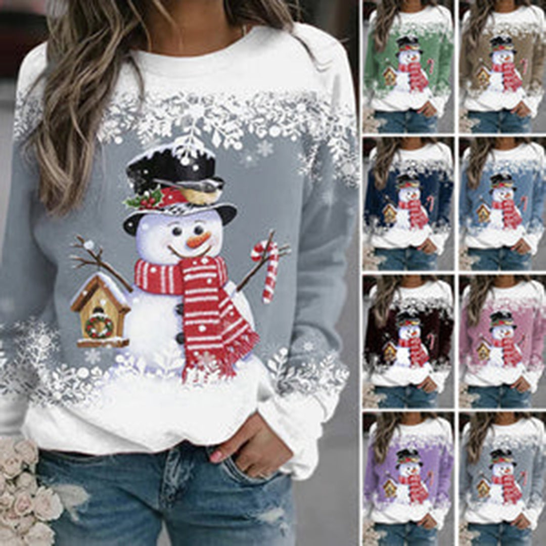 Emma - Jersey de Navidad Con Muñeco de Nieve