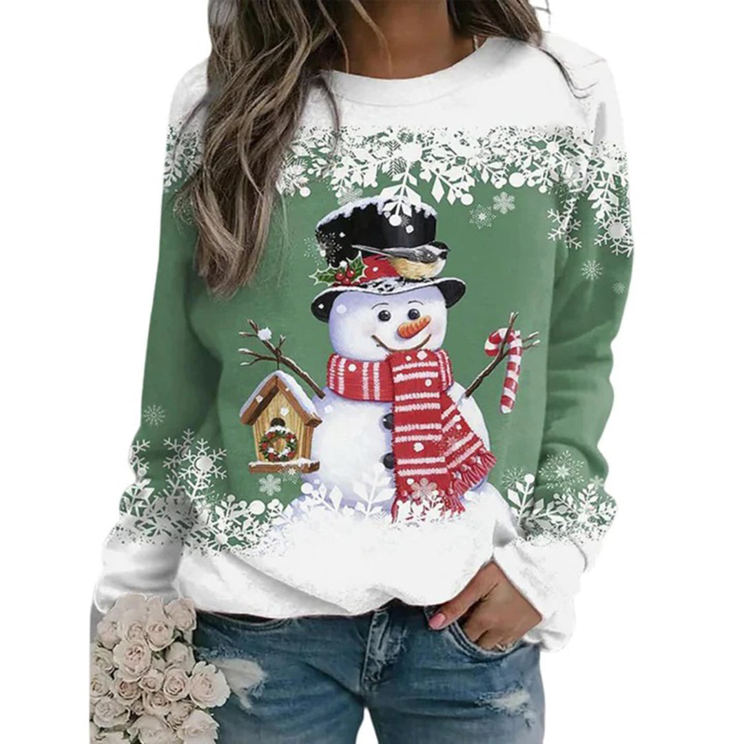 Emma - Jersey de Navidad Con Muñeco de Nieve