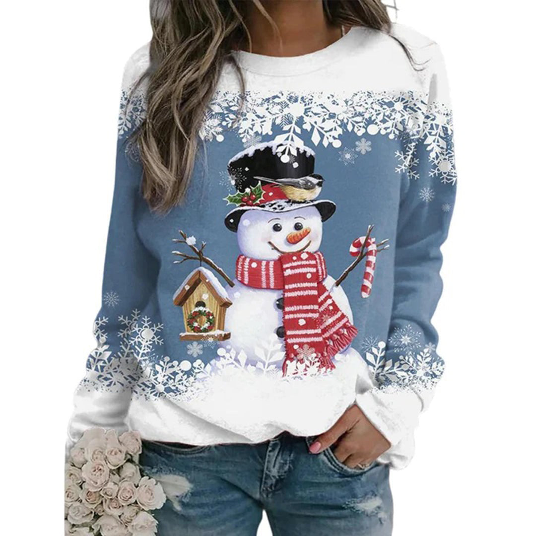 Emma - Jersey de Navidad Con Muñeco de Nieve