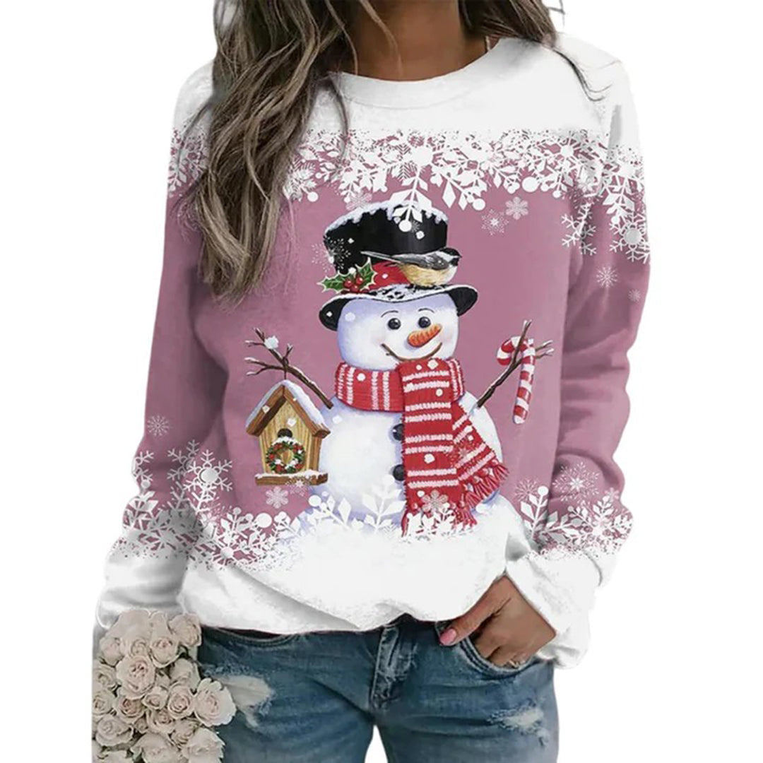 Emma - Jersey de Navidad Con Muñeco de Nieve