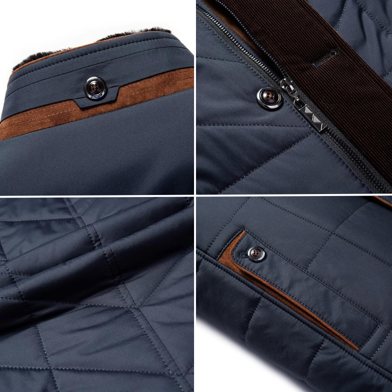 Adrien-Remy Chaqueta Acolchada Con Monograma Legacy