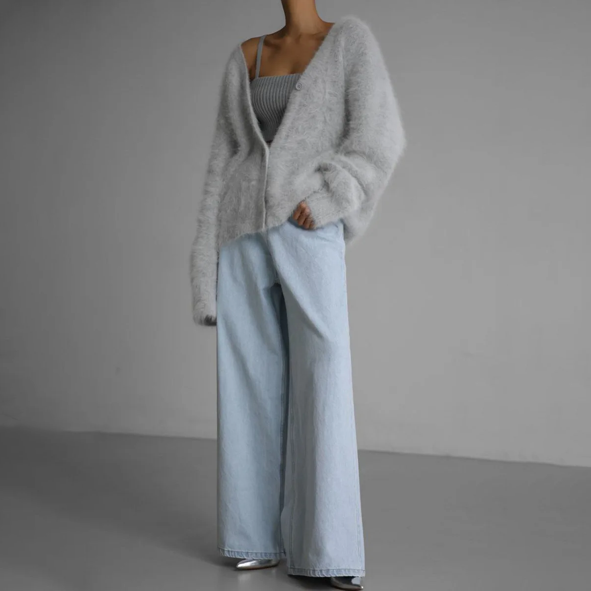 Aura - Cárdigan de Cachemira Couture