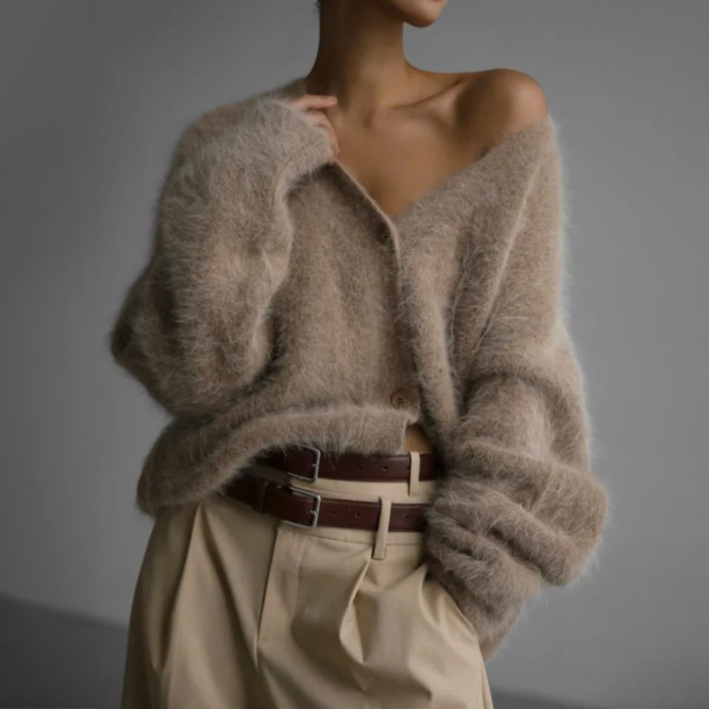 Aura - Cárdigan de Cachemira Couture