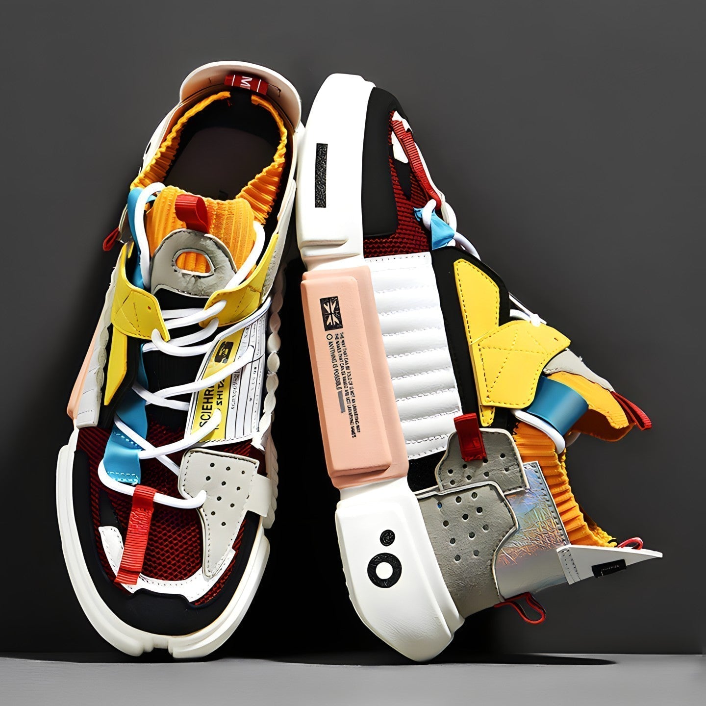 Silvain - Mezcla De Colores Streetwear Sneakers