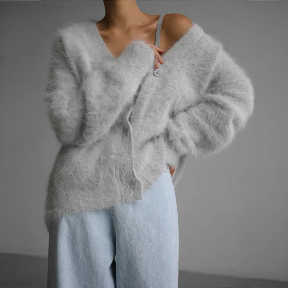 Aura - Cárdigan de Cachemira Couture