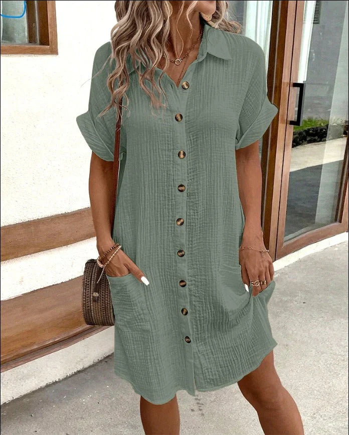 Andrea | Polo Oversize En Tejido Texturizado.