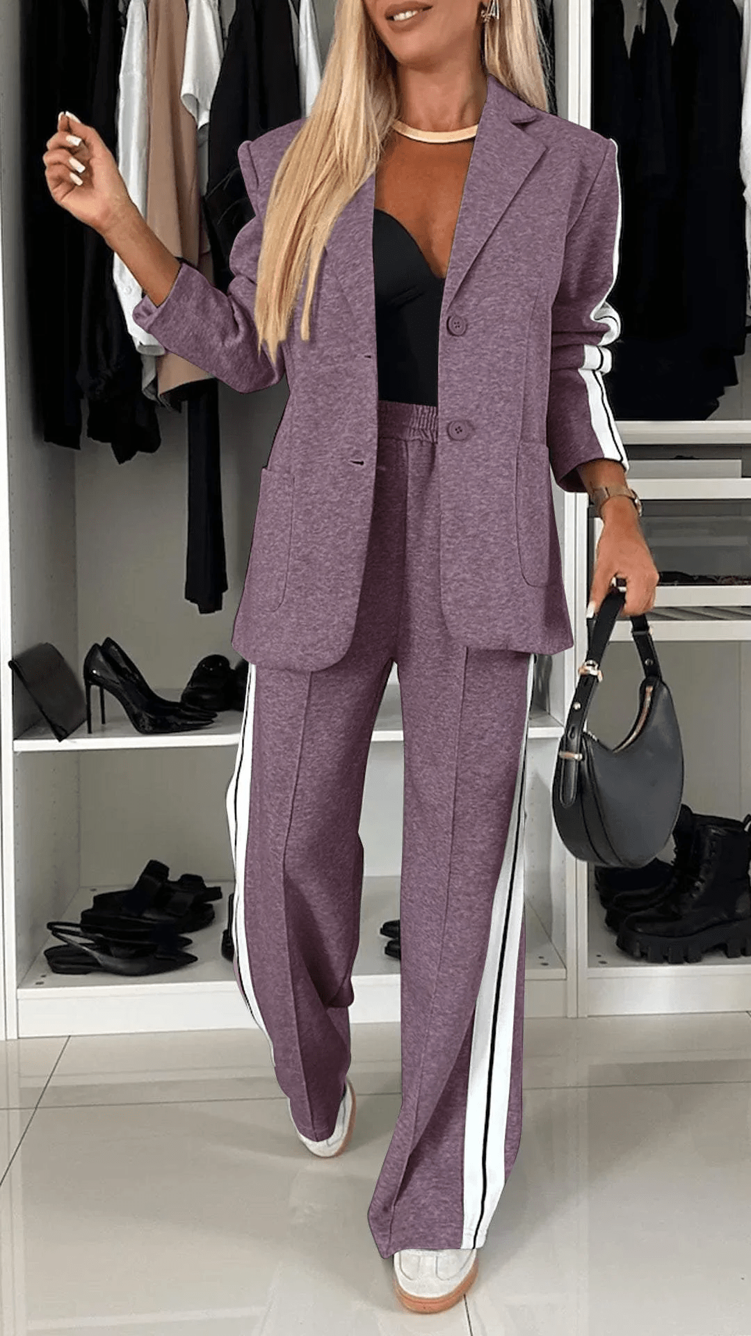 Selena | Conjunto Confort y Estilo a Rayas