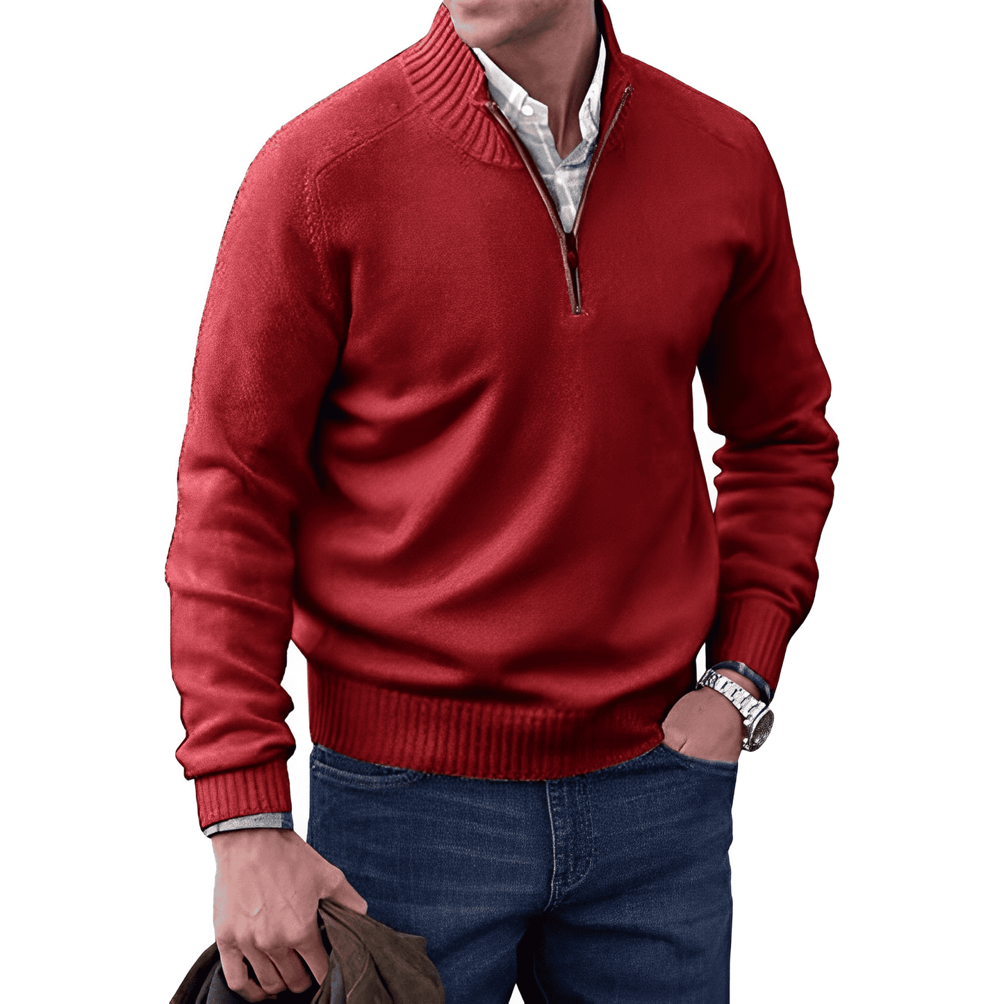 Jones - Elegante Jersey Con Cremallera